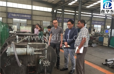 【客戶來訪】熱烈歡迎印尼客戶來廠考察羅茨風機